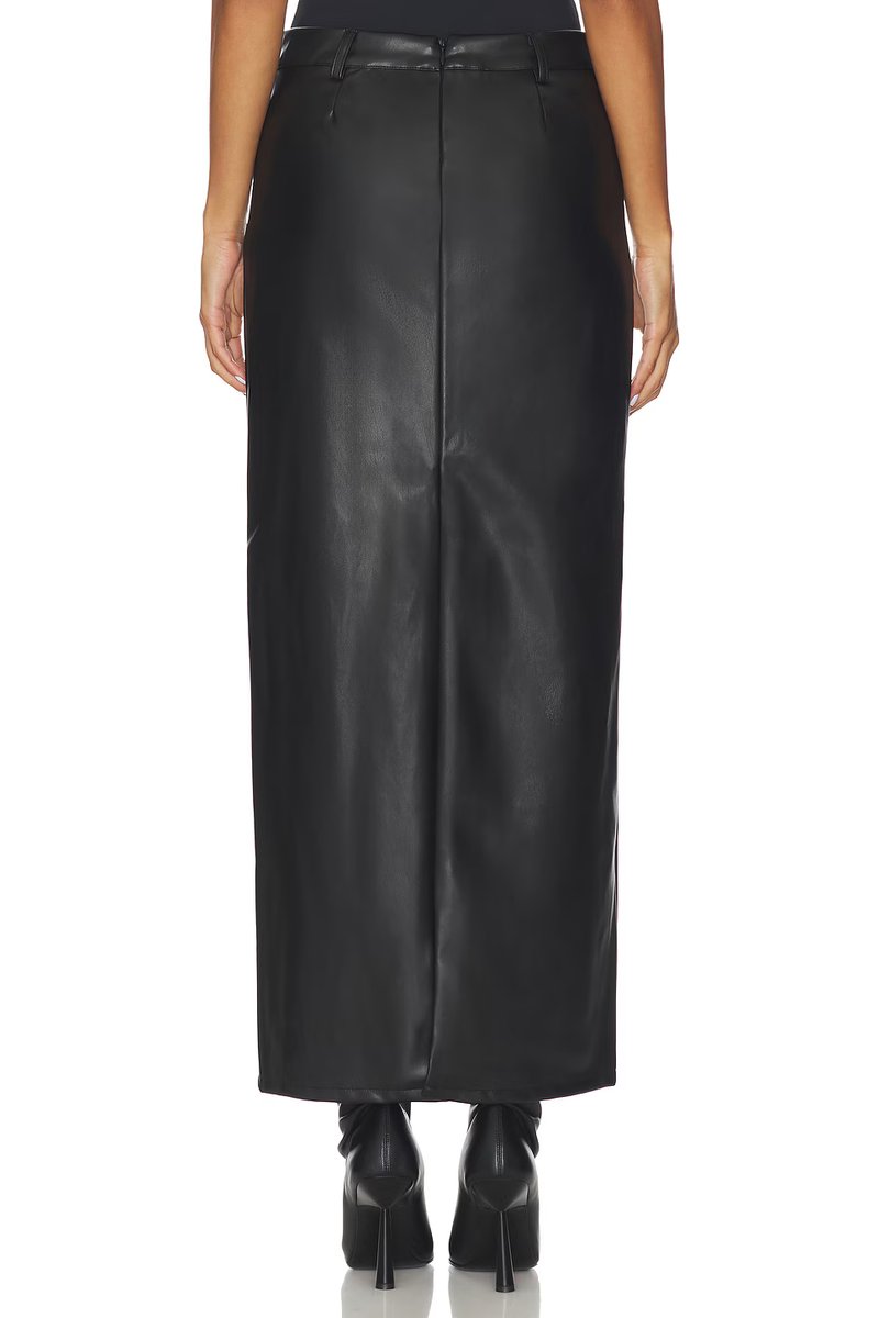 revolve Kayla Faux Leather Skirt - 4