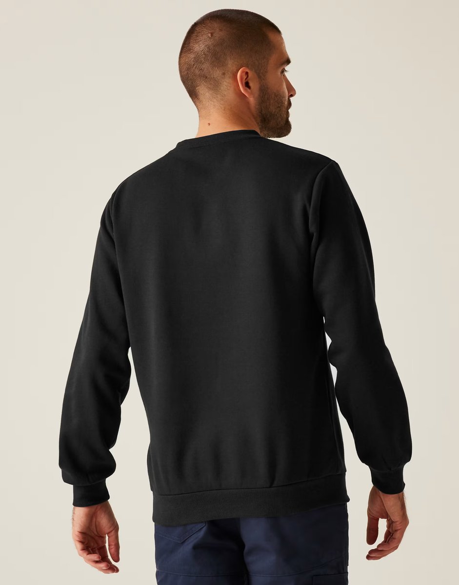 ASOS Regatta Pro crewneck sweatshirt in black - 2