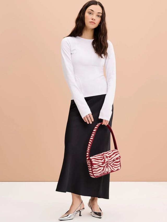 OMNES Stella Skirt in Black - 2