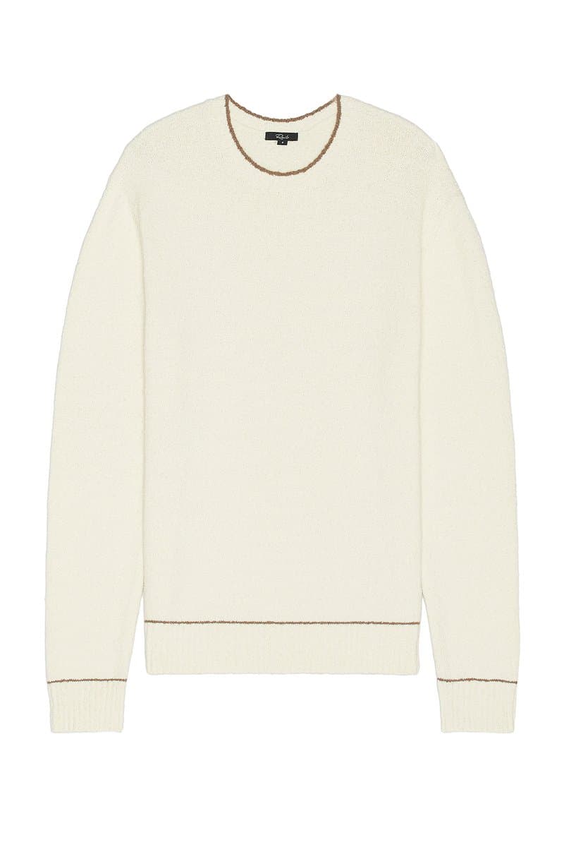 revolve Revolve Franco Cream Knit Sweater