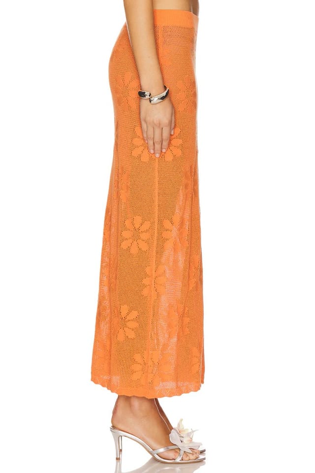 revolve Bruna Crochet Skirt - 3