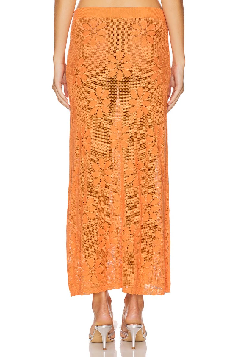 revolve Bruna Crochet Skirt - 4