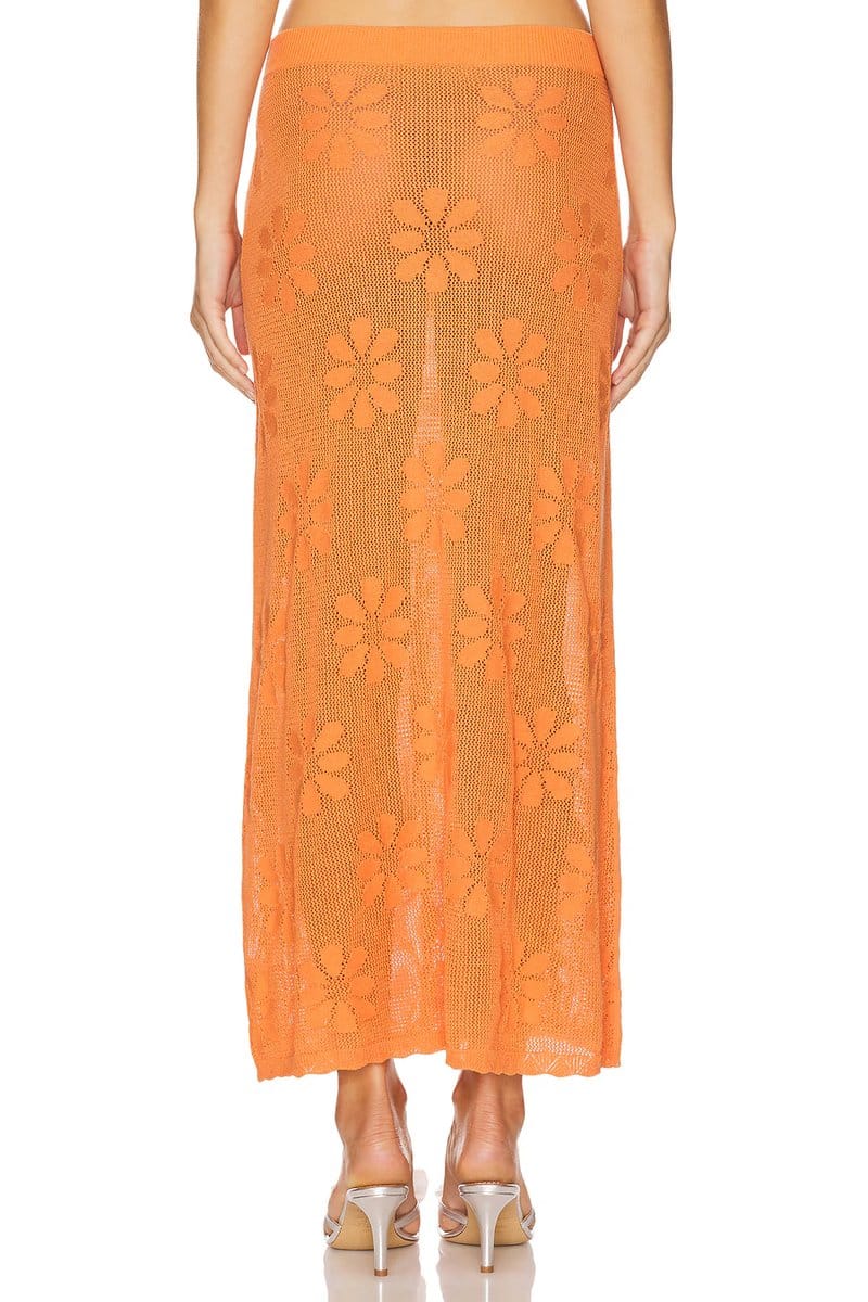 revolve Bruna Crochet Skirt - 4