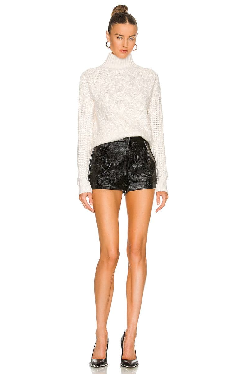 revolve Dominica Python Shorts - 4