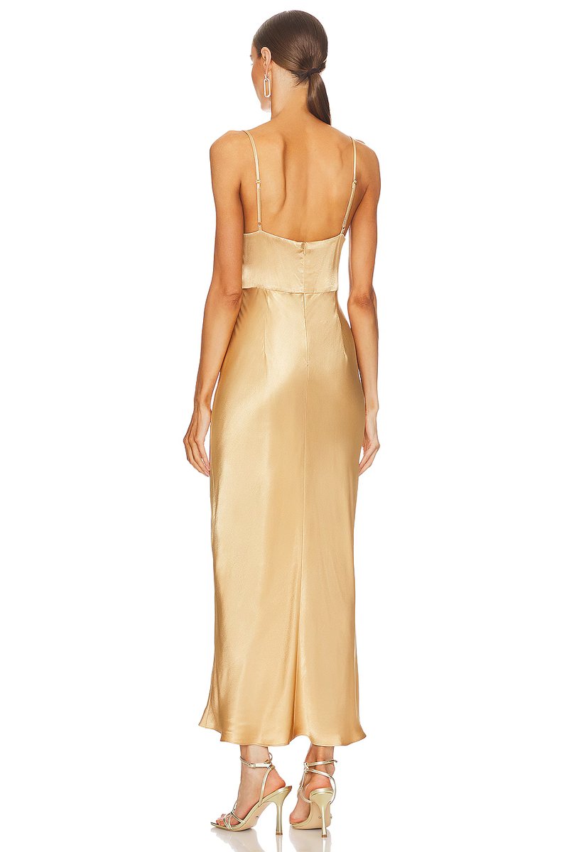 revolve Oliviera Twist Front Midi Dress - 3