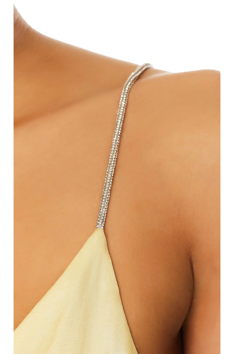 revolve Capri Diamonte Slip Dress - 4