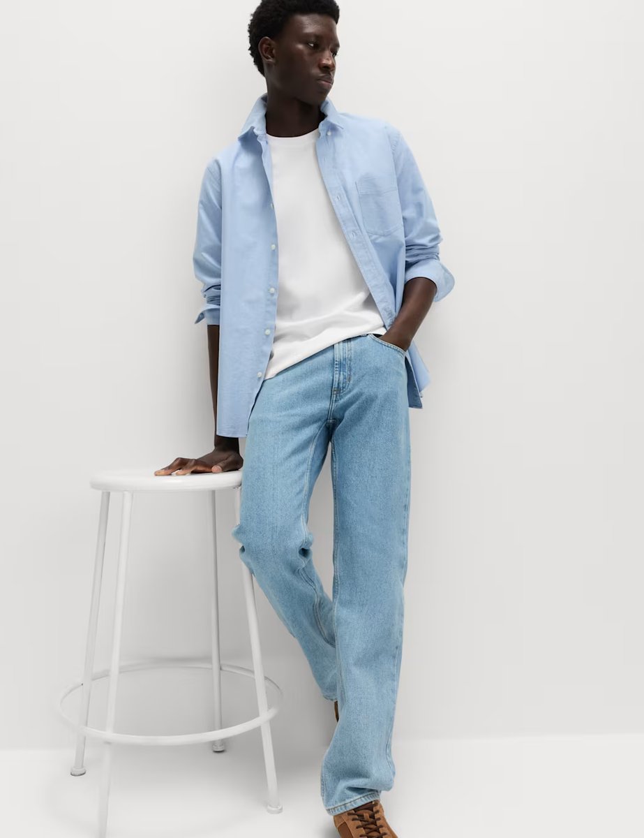 Marks & Spencer M&S The Utimate Cotton Blend T-Shirt White - 4