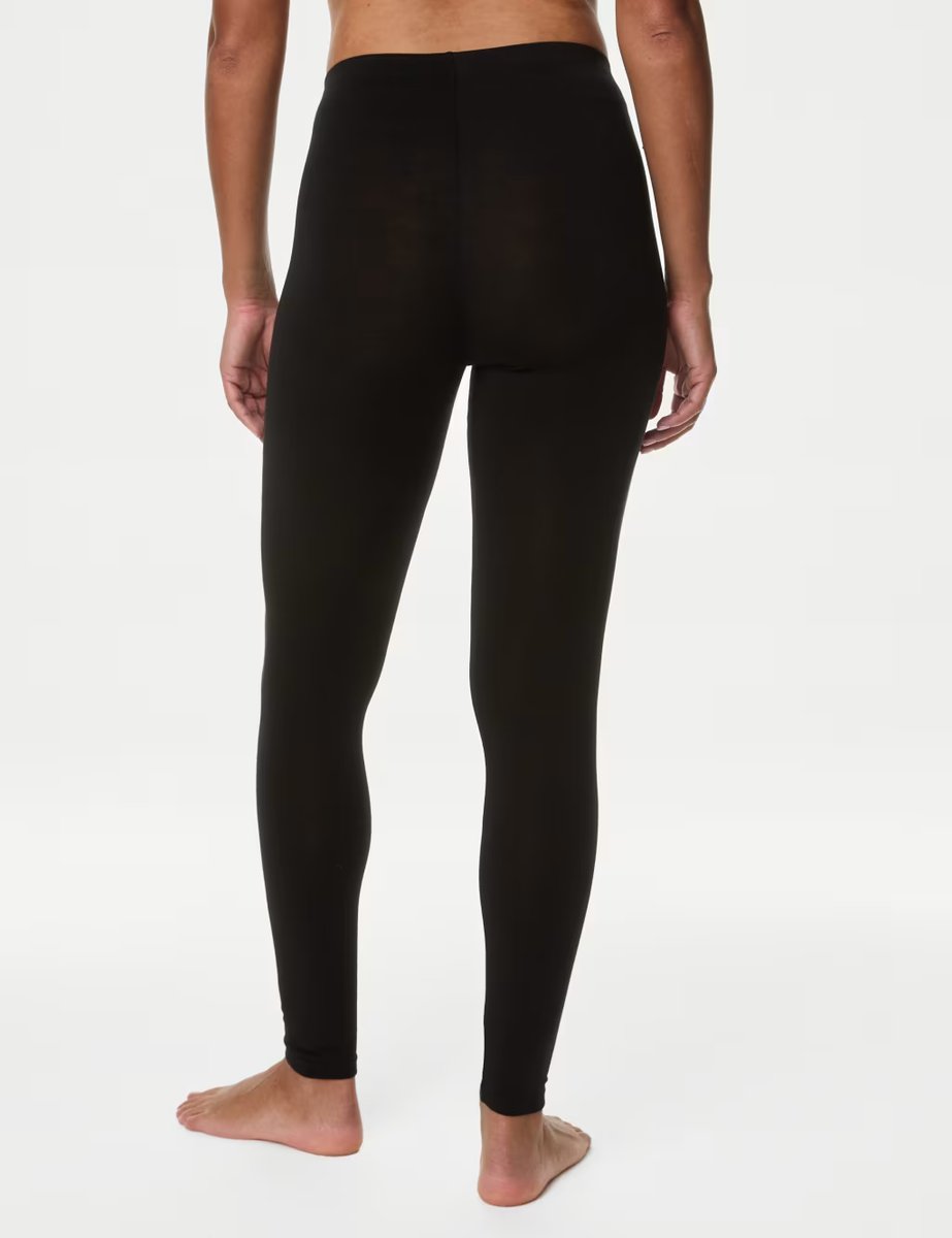 Marks & Spencer M&S 2 Pack Heatgen™ Thermal Leggings Black - 4
