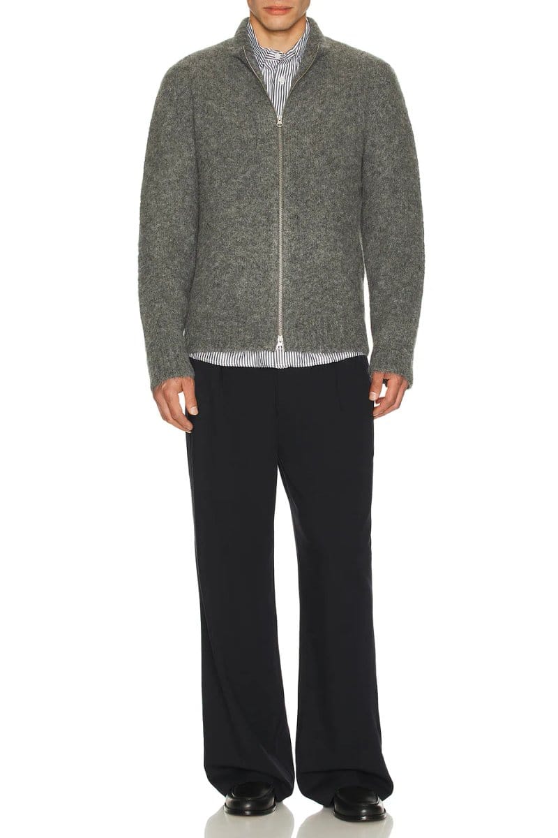 revolve Jean Zip Cardigan - 4