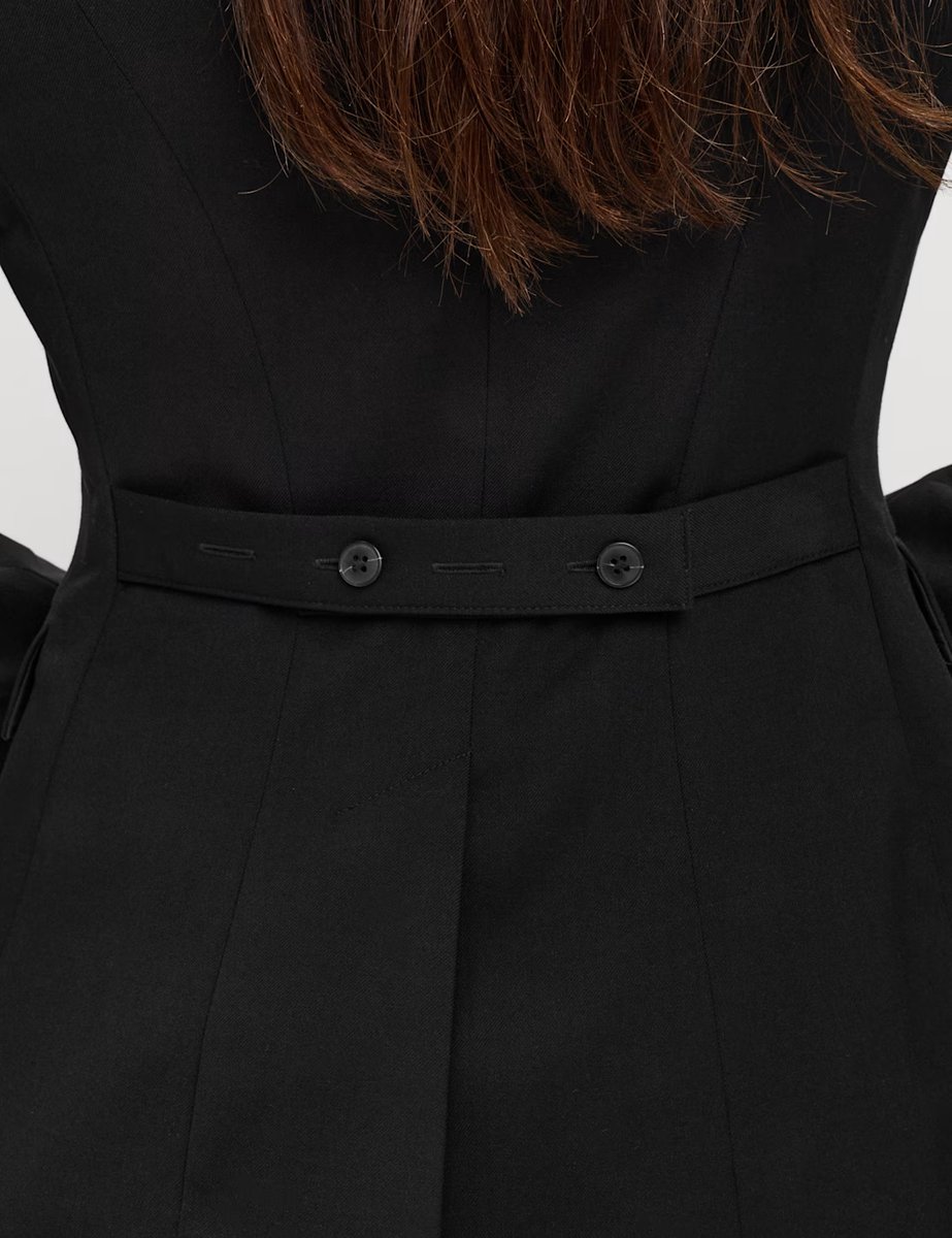 Marks & Spencer M&S Collarless Jacket Black - 4