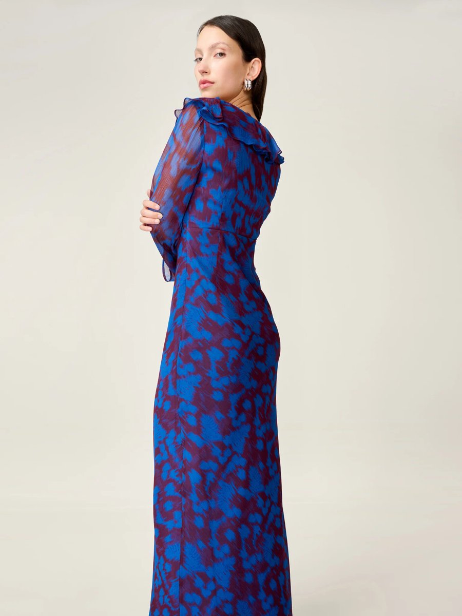 OMNES Yvette Dress in Wild Fern Print - 2