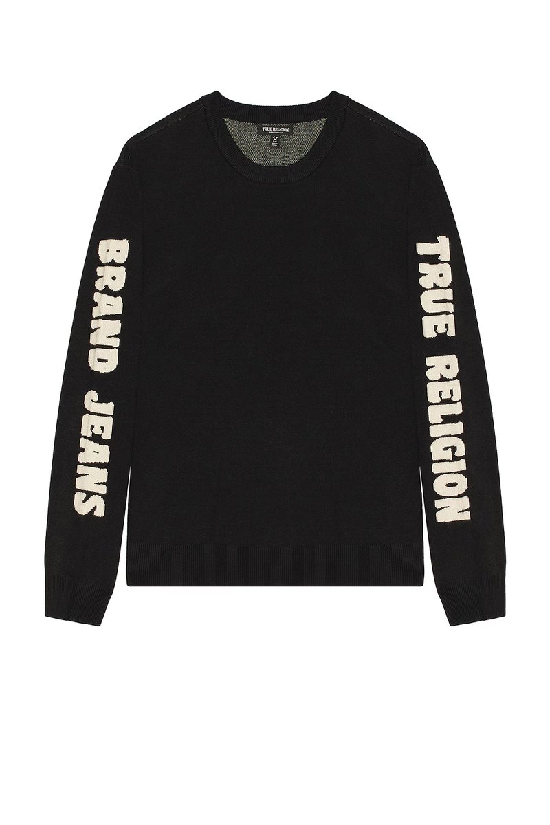 revolve Relaxed Logo Sweater - 4