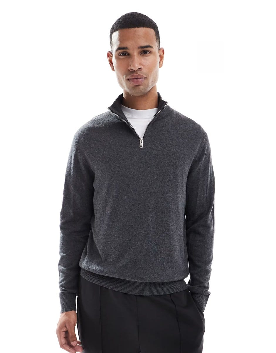 dark grey melange