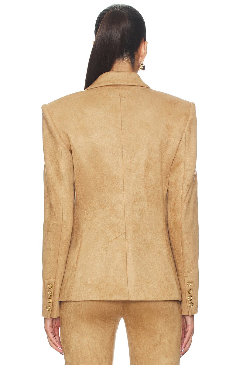 revolve Arielle Faux Suede Blazer - 3