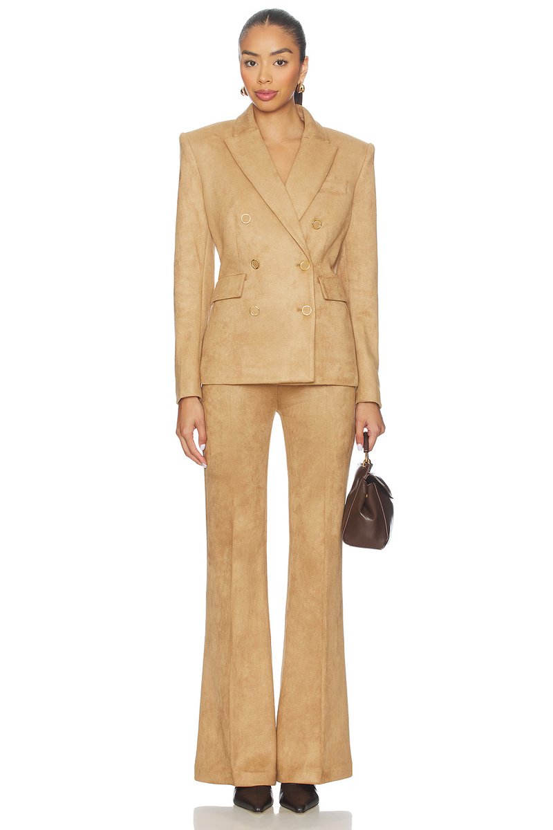 revolve Arielle Faux Suede Blazer - 4