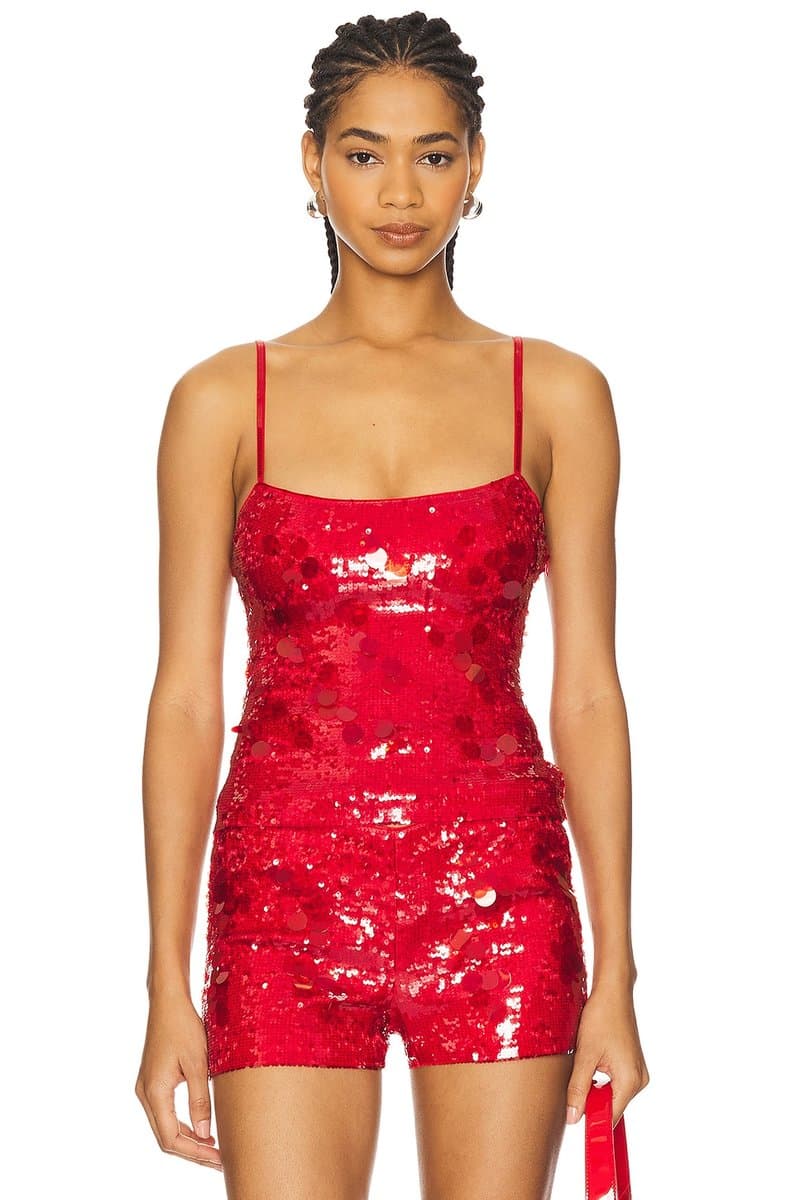 revolve Paillette Cami