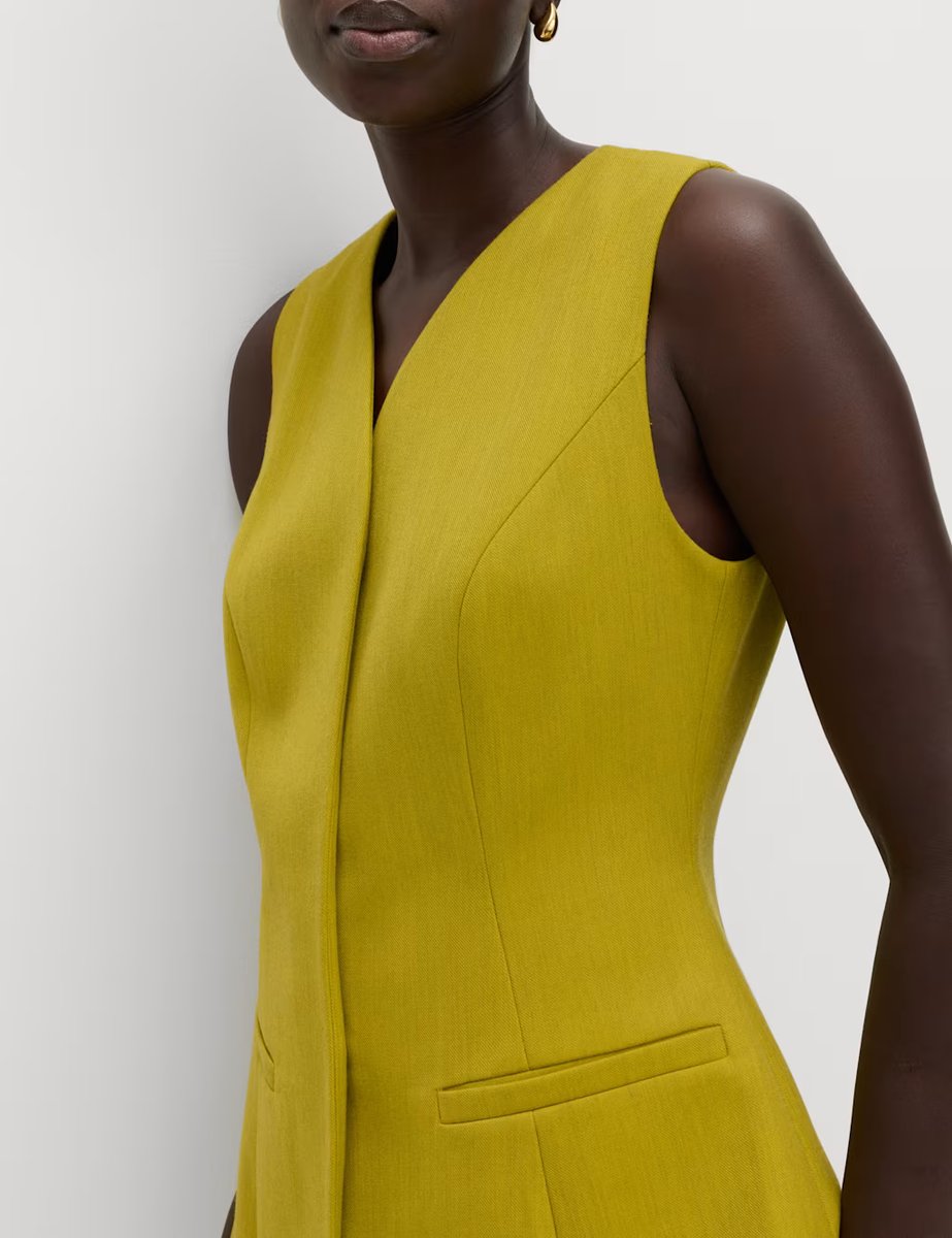 Marks & Spencer M&S Sculpted Waistcoat Moss - 3