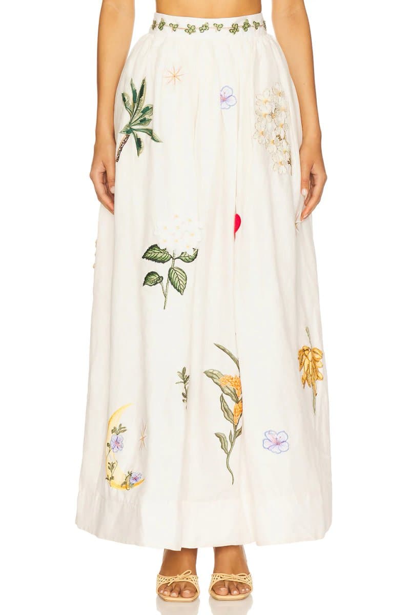 revolve Tangelo Wild Skirt