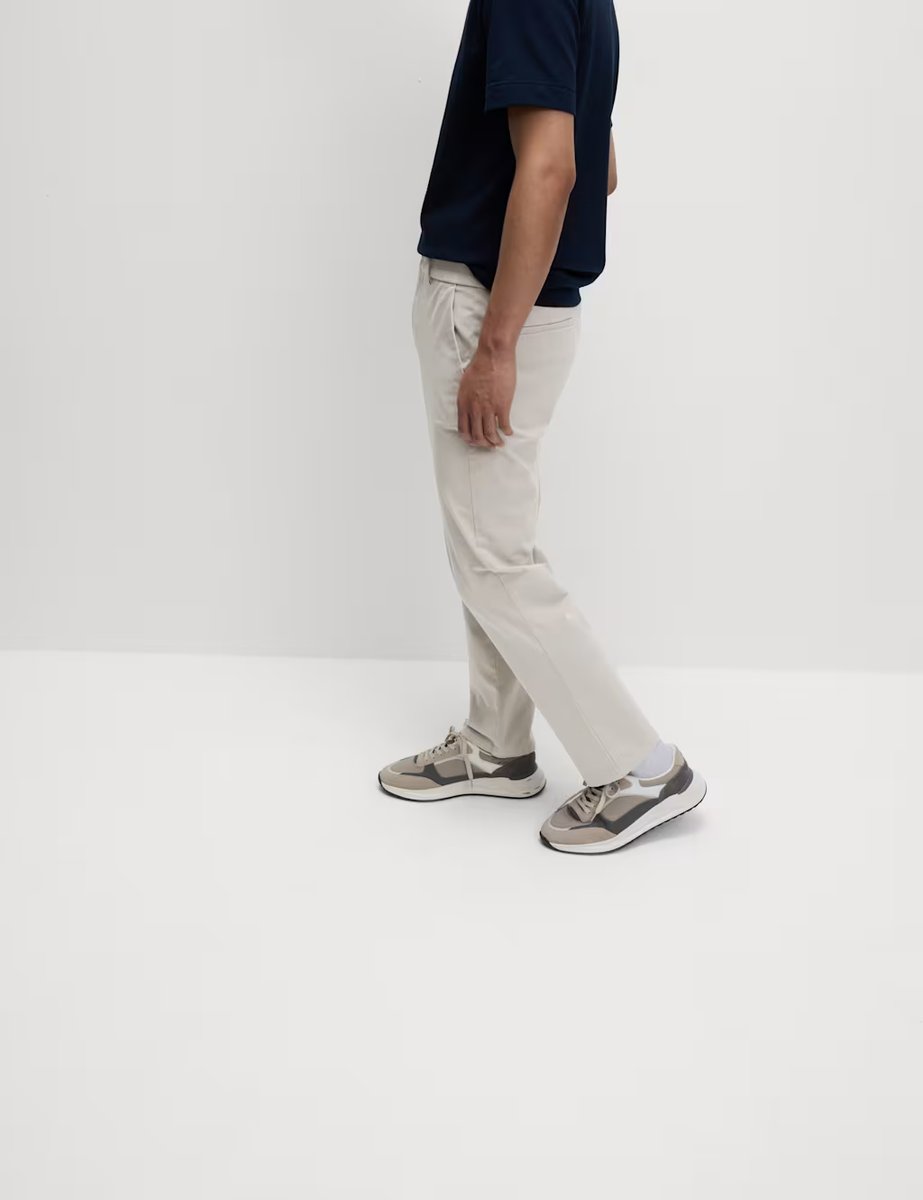 Marks & Spencer M&S The Ultimate Regular Fit Chinos Natural Beige - 3