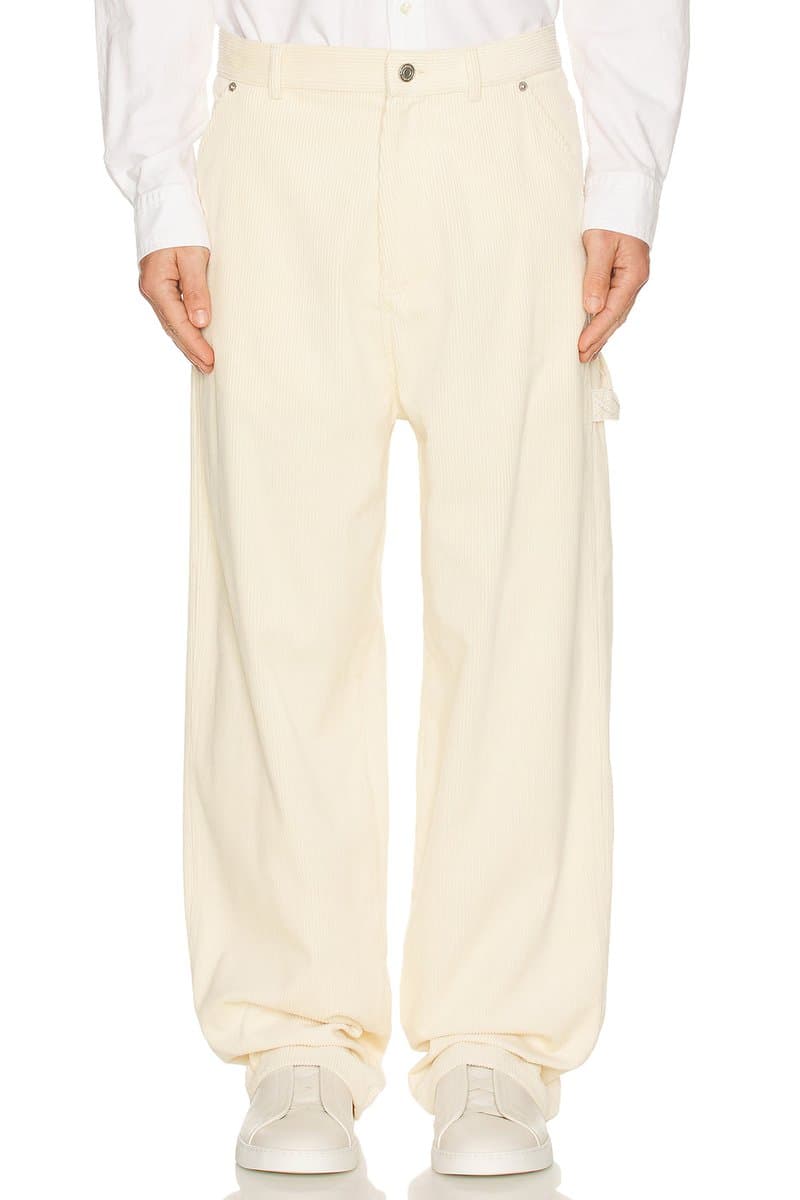 revolve Revolve Baggy Corduroy Trousers in Ecru