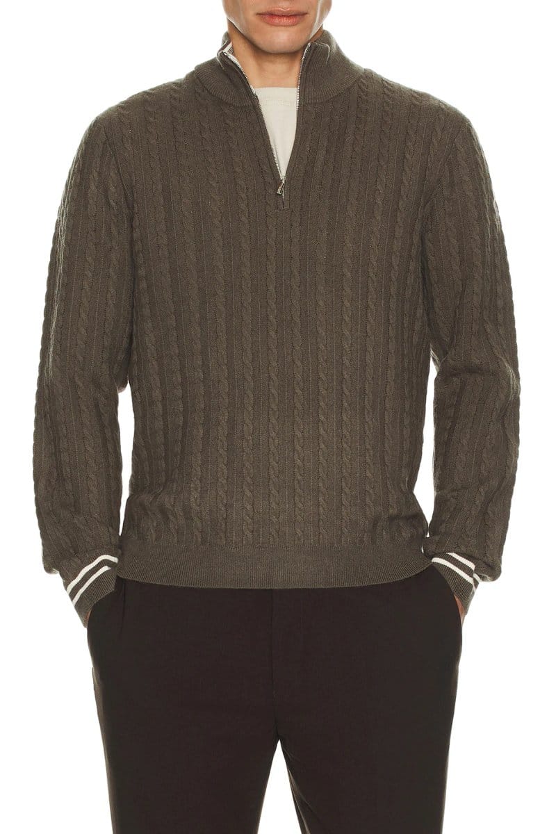 revolve Tuscano Quarter Zip Sweater - 1