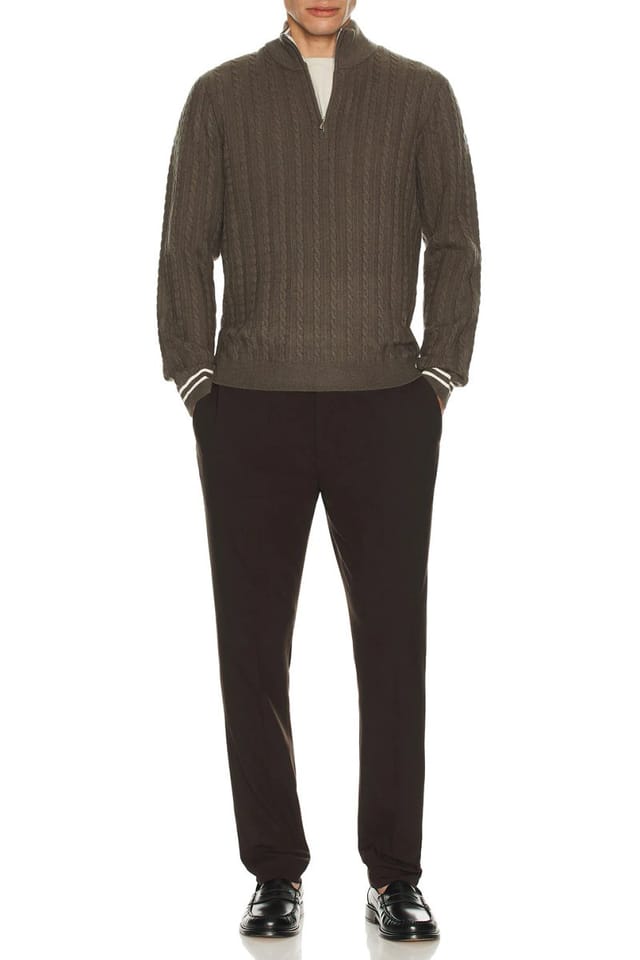 revolve Tuscano Quarter Zip Sweater - 3