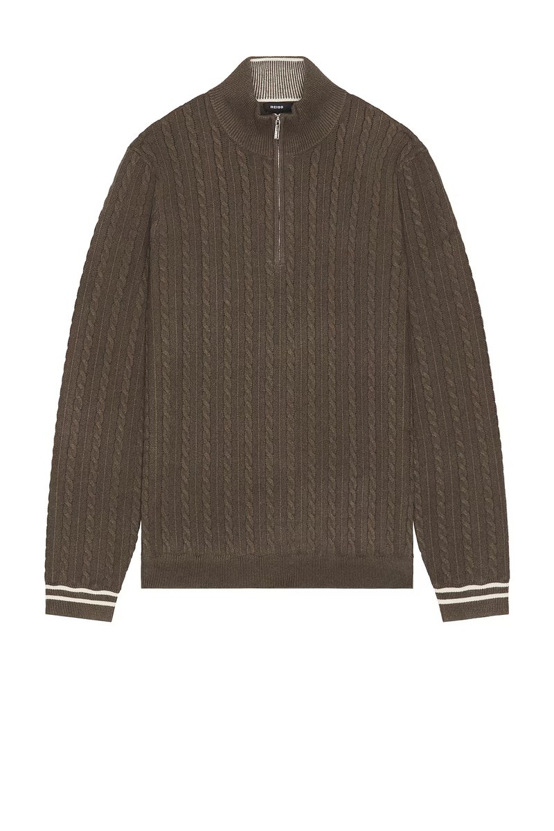 revolve Tuscano Quarter Zip Sweater - 4