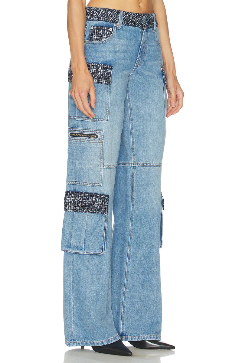revolve Cay Baggy Denim Cargo - 2