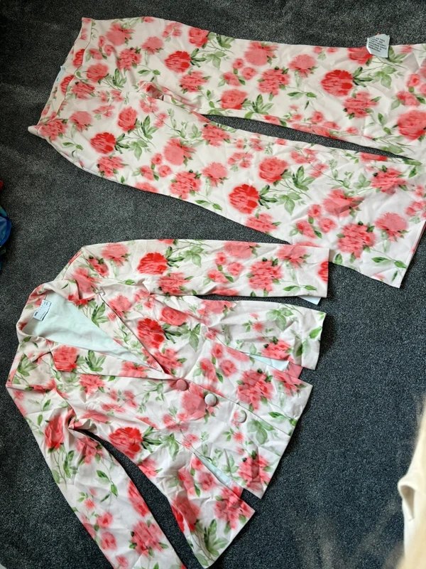 ASOS ASOS Luxe Floral Blazer 2 piece suit - 4