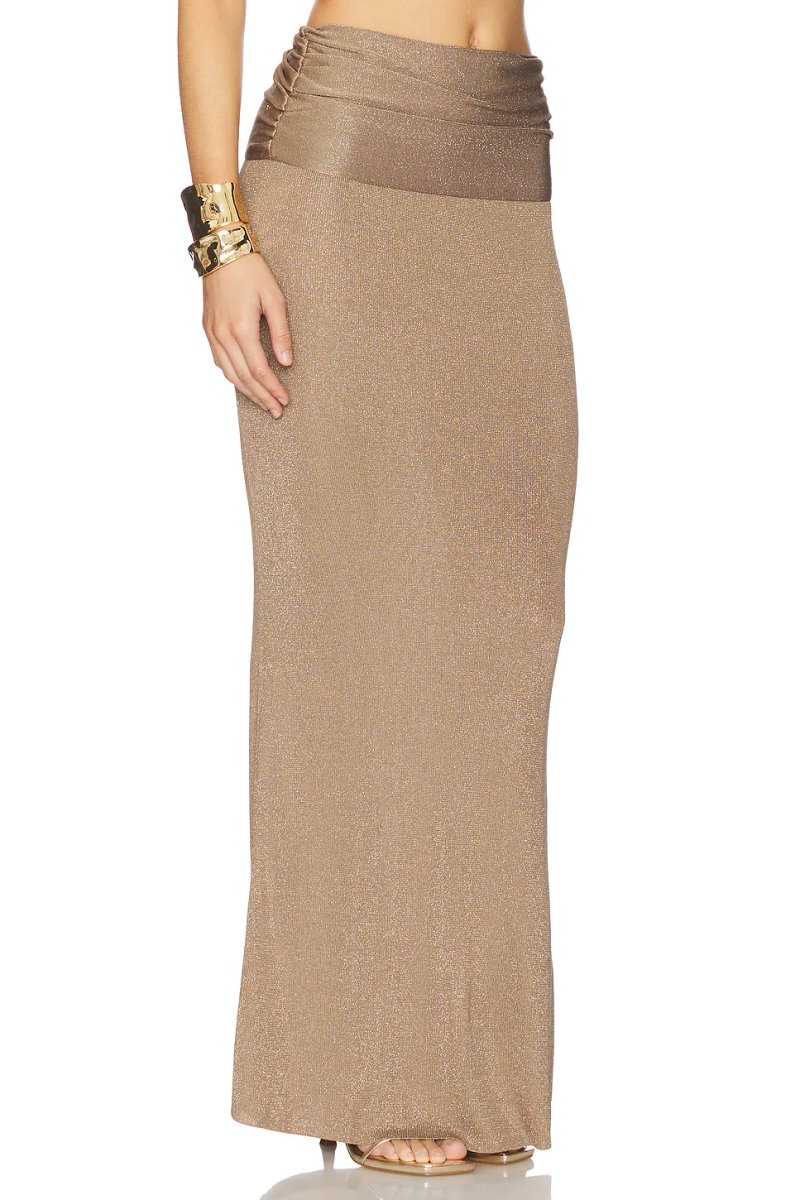 revolve Renna Ruched Waist Maxi Skirt - 2