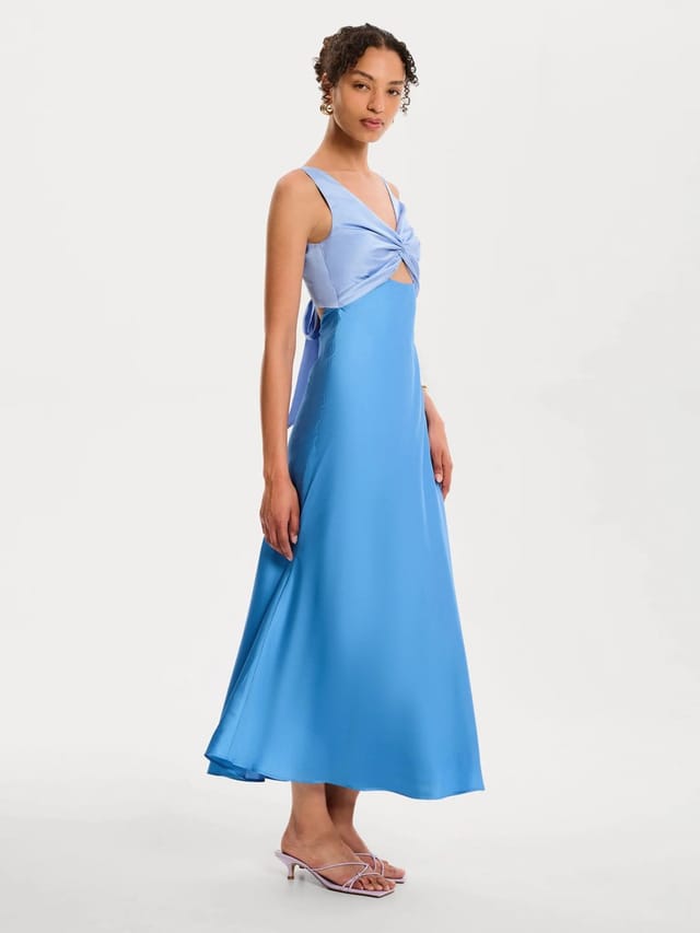 OMNES Maggy Dress in Blue - 3