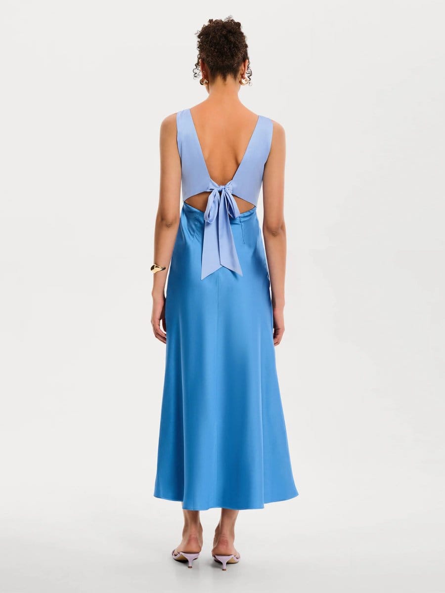 OMNES Maggy Dress in Blue - 4