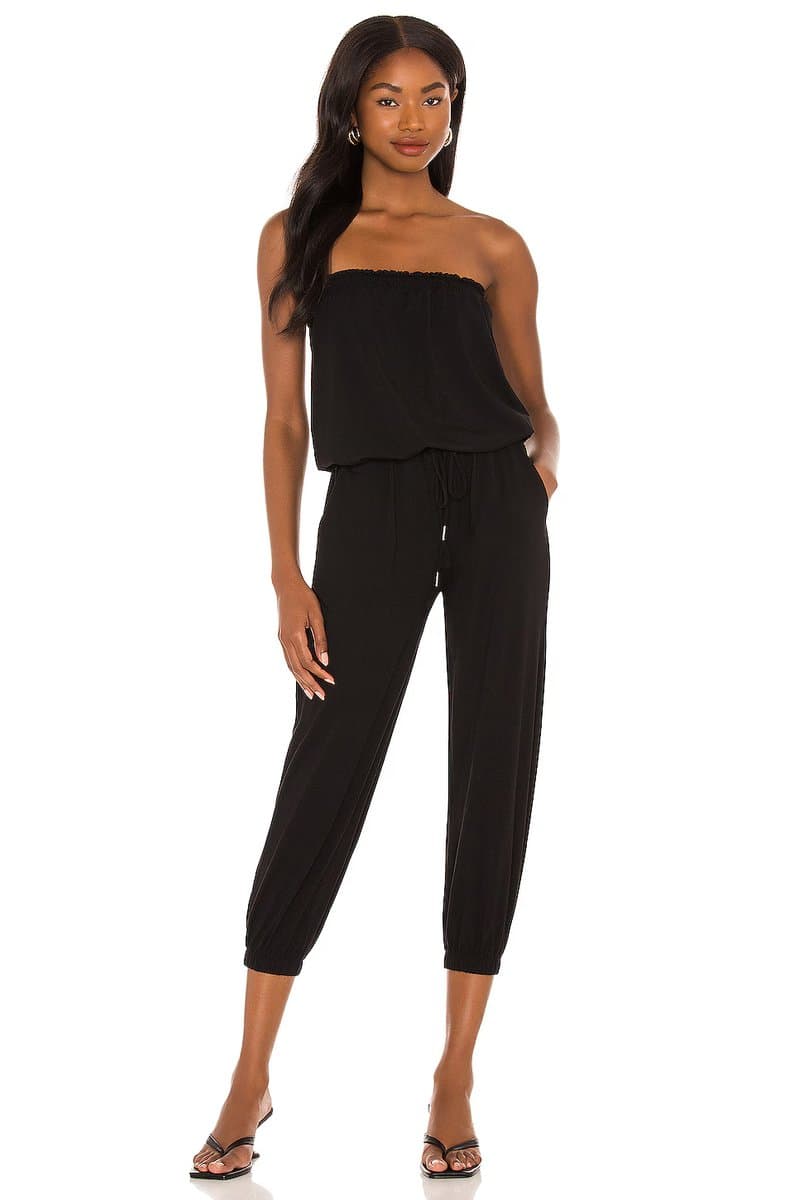 revolve Jersey Strapless Jumpsuit