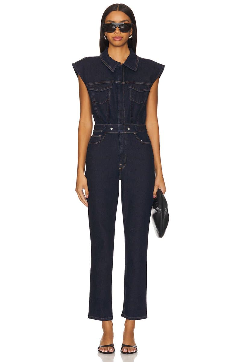 revolve Trucker Jumpsuit