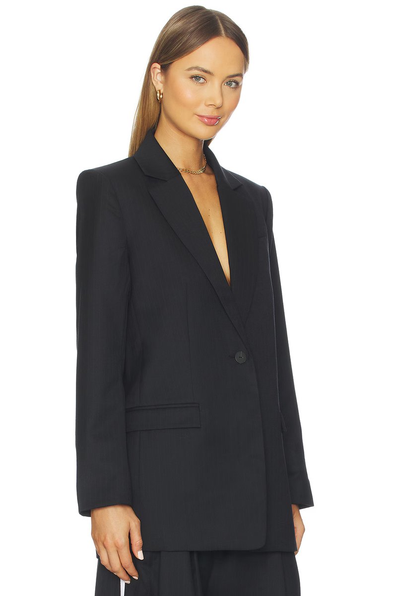 revolve Split Back Blazer - 2