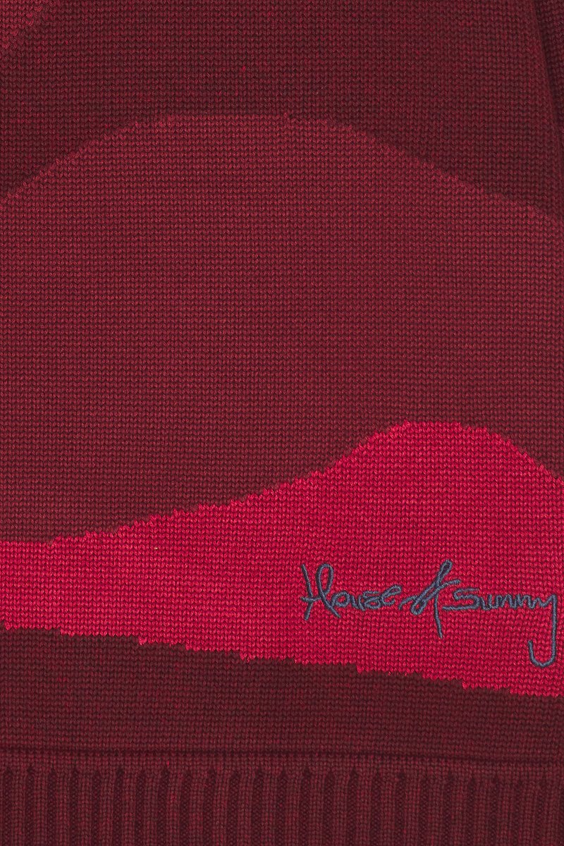 revolve The Red Landscape Oversized V-Neck Sweater - 3