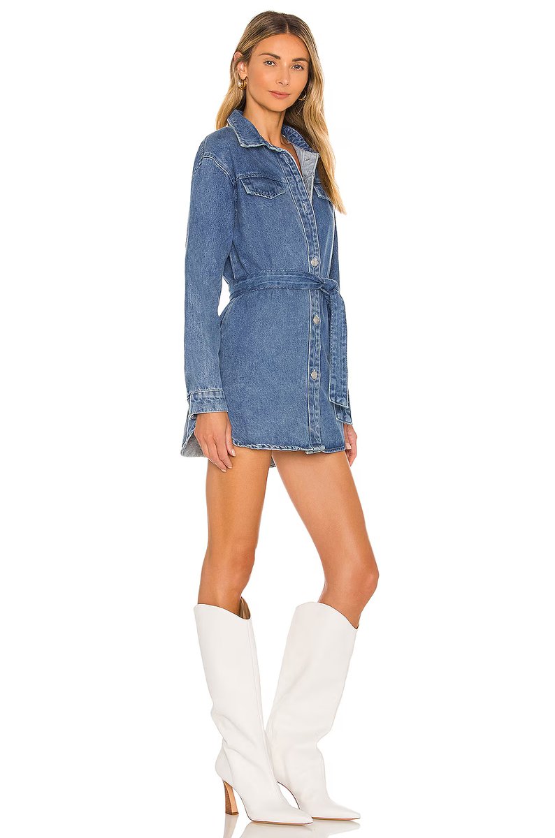 revolve Kelsie Denim Dress - 2