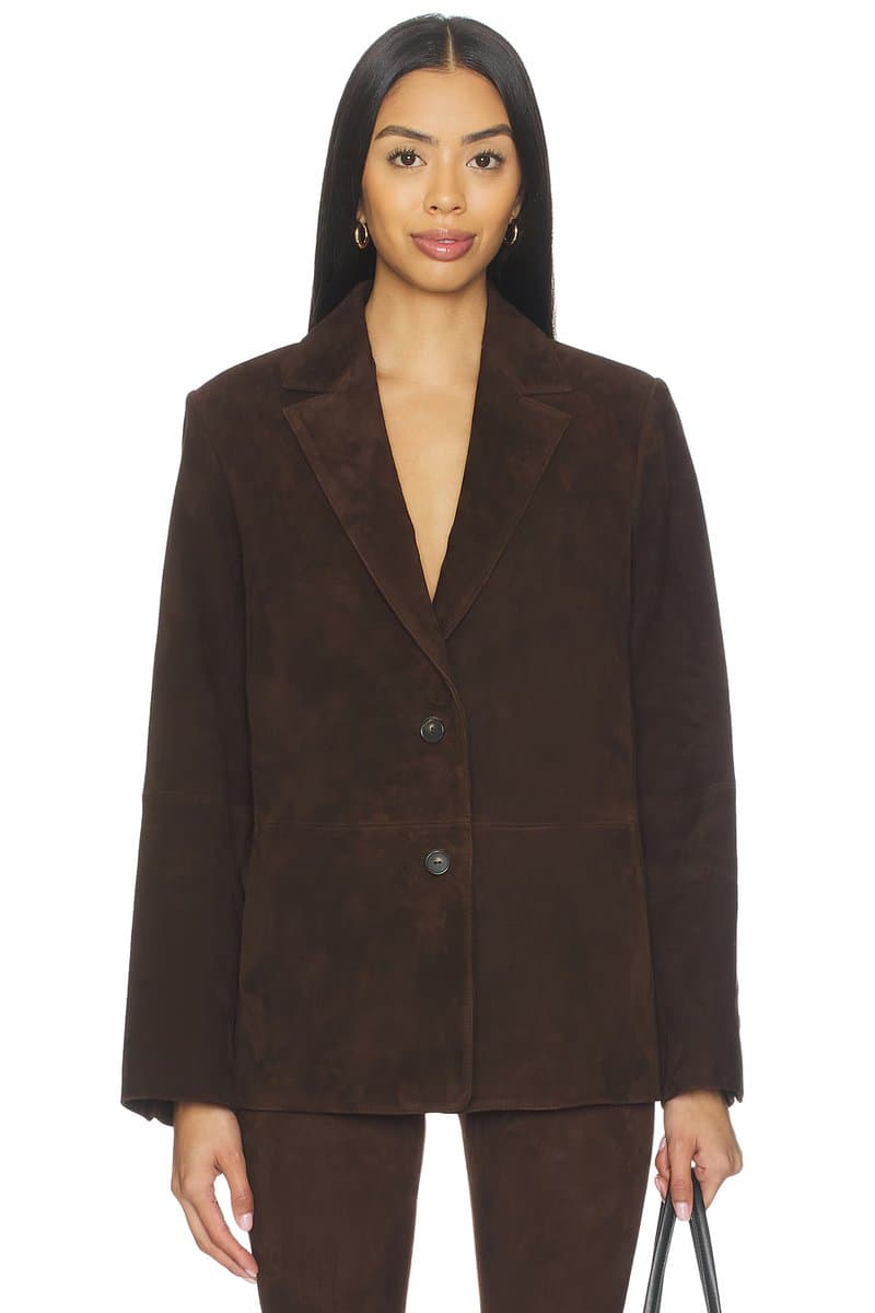 revolve Suede Blazer