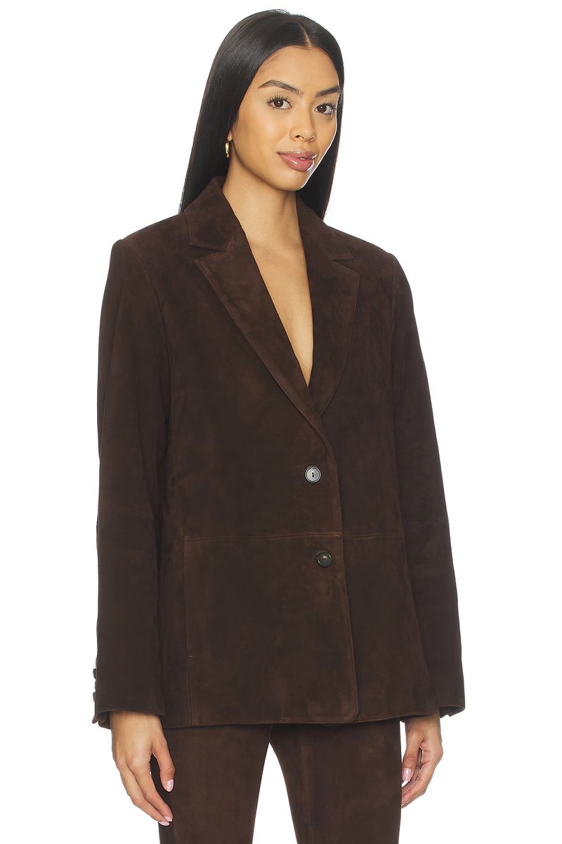 revolve Suede Blazer - 2