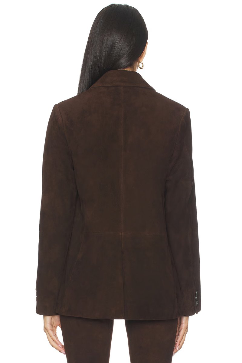revolve Suede Blazer - 3