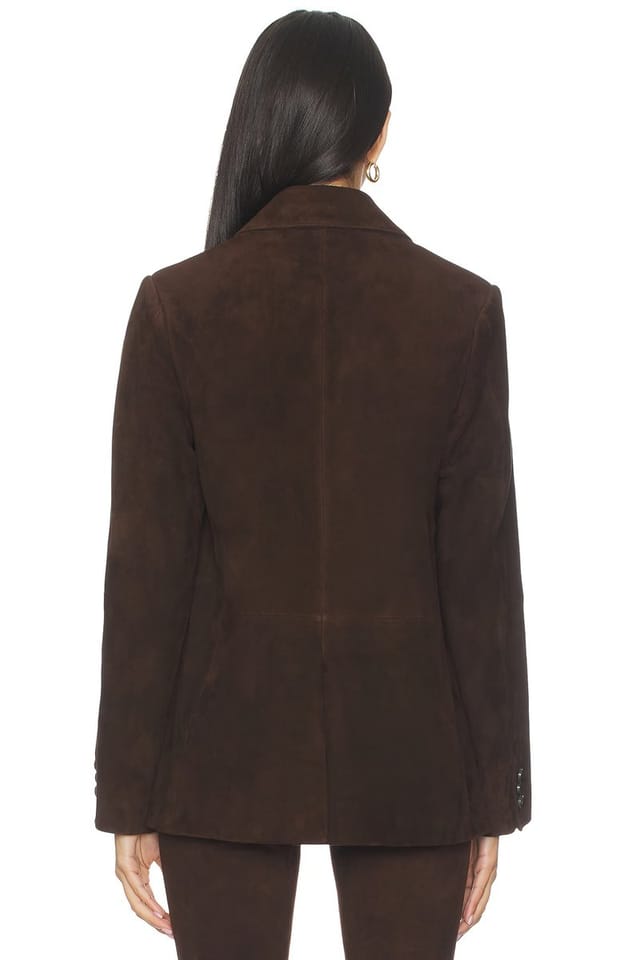 revolve Suede Blazer - 3