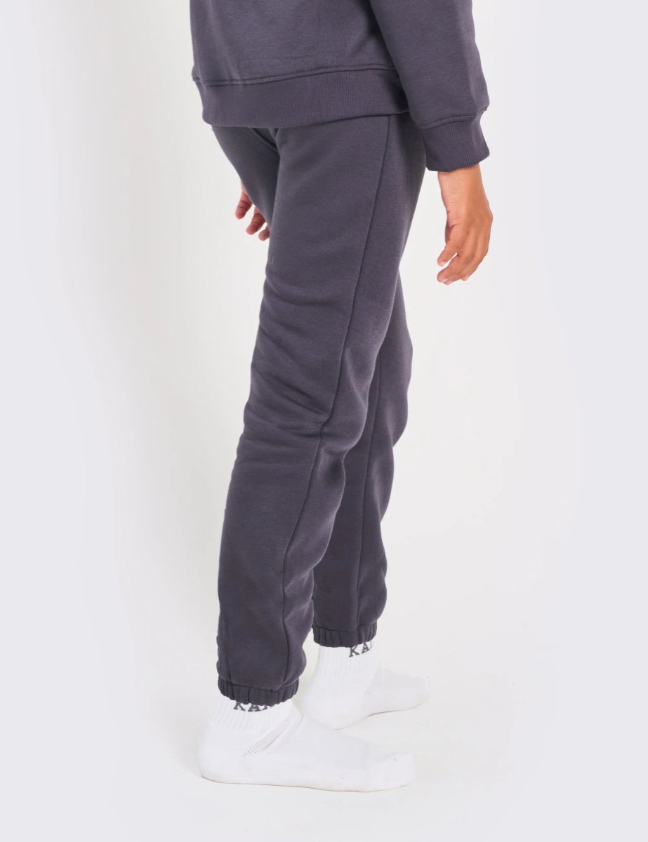 Kaiia Kaiia Kids Cuffed Joggers Dark Grey - 4