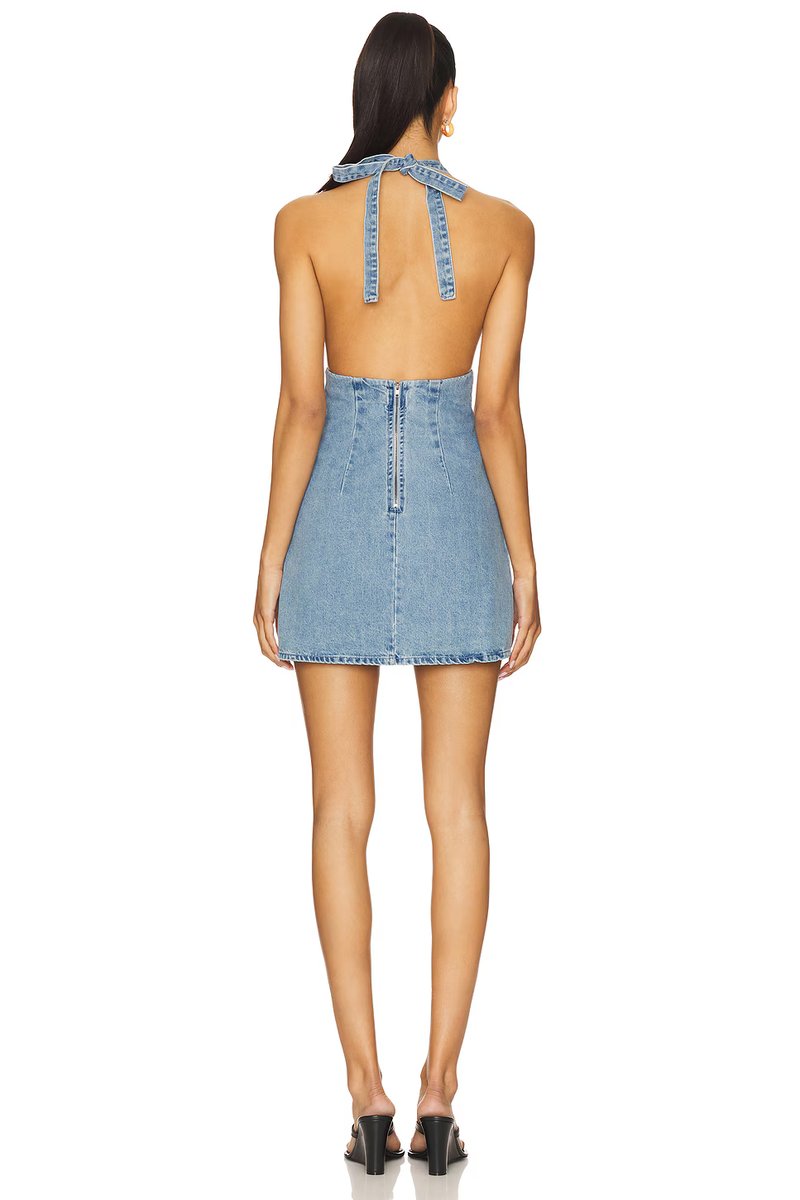 revolve Trevi Denim Mini Dress - 3