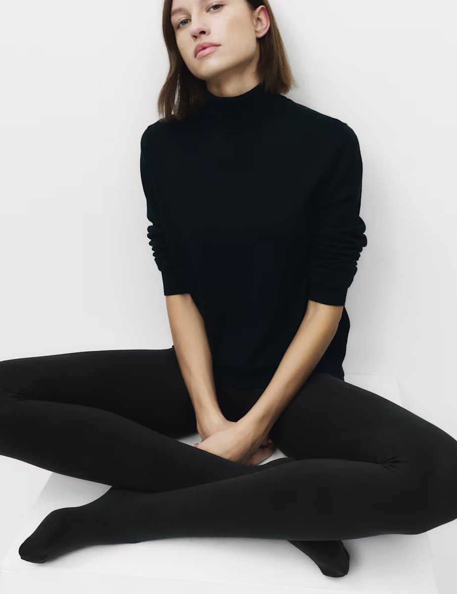 Marks & Spencer M&S 180 Denier Thermal Heatgen™ Medium Tights Black - 3