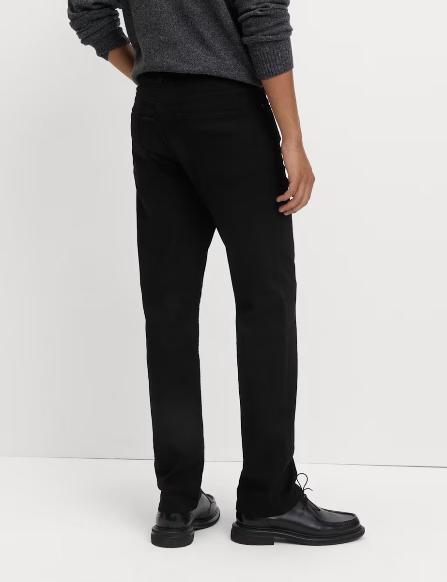 Marks & Spencer M&S Straight Fit Comfort Stretch Jeans Black - 2