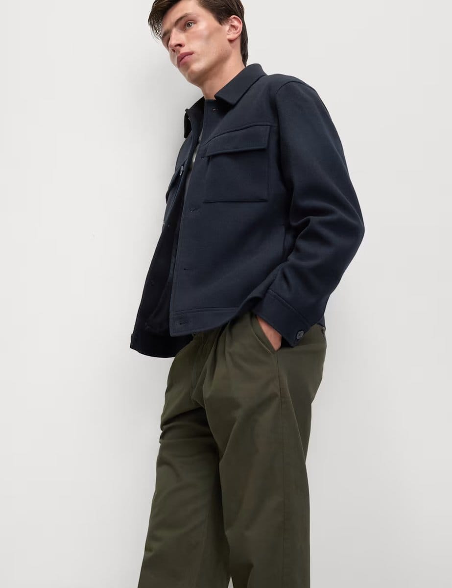 Marks & Spencer M&S Short Jacket Navy - 1
