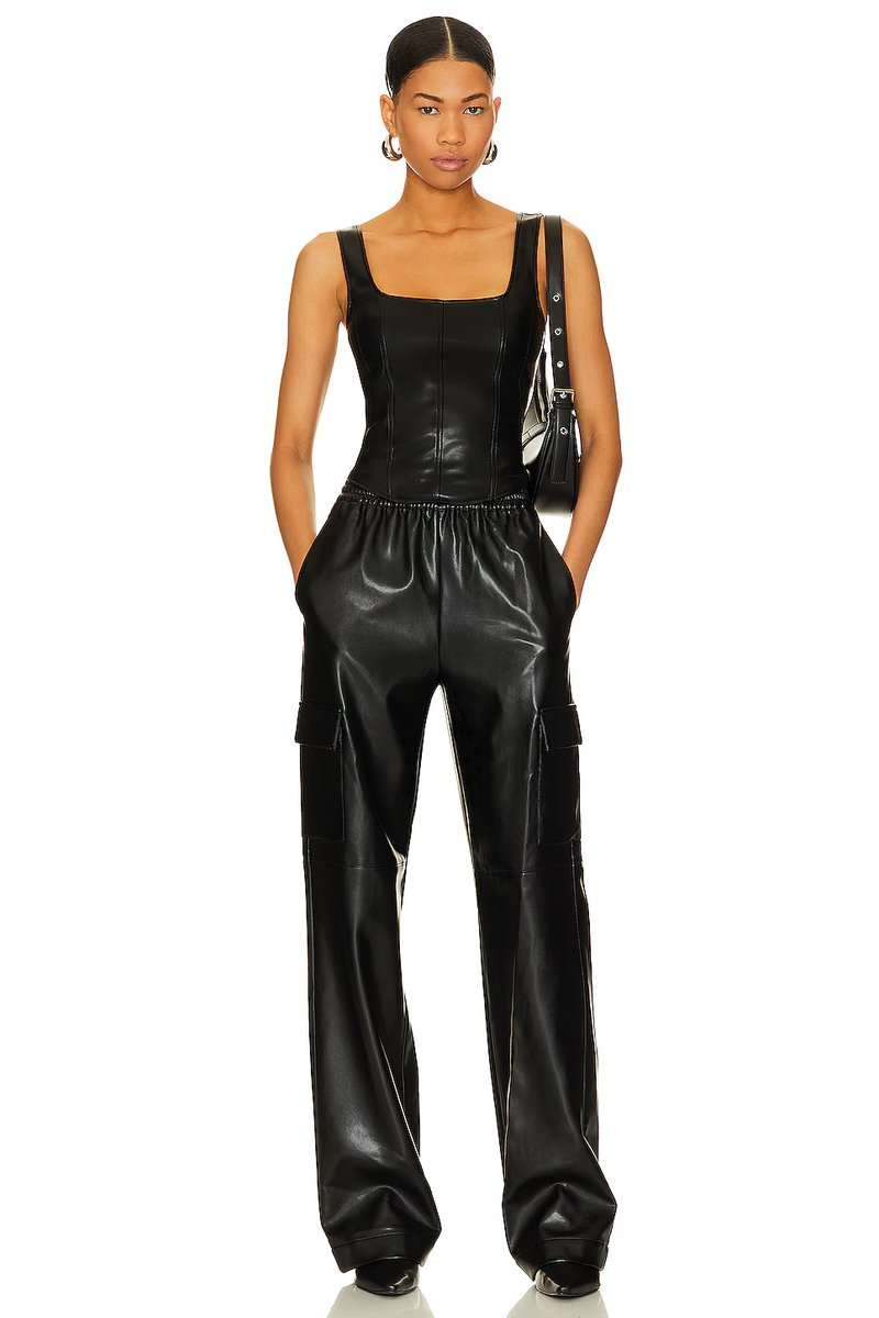 revolve Dante Faux Leather Tank - 4