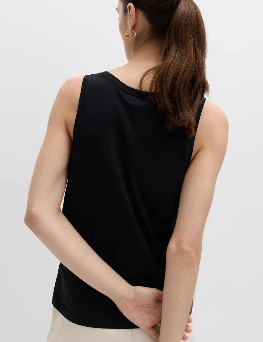 Marks & Spencer M&S 4 Pack Cotton Rich Ribbed Vest Tops Multi - 4