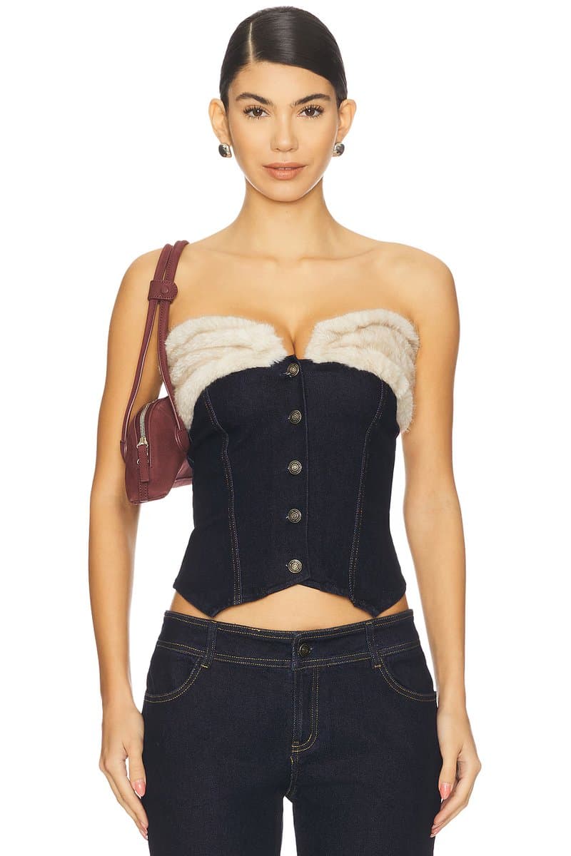 revolve Desi Corset Top