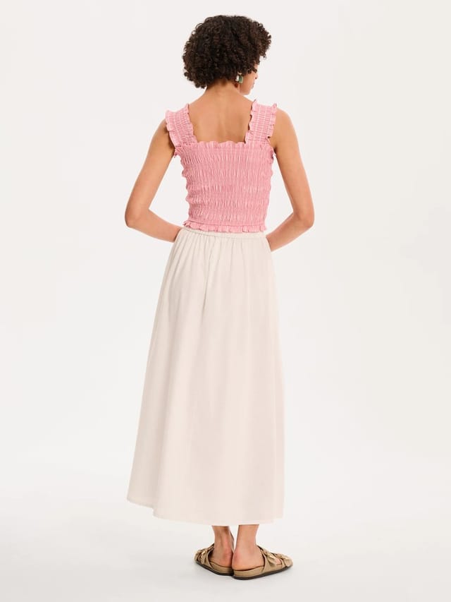 OMNES Jolie Skirt in White - 2